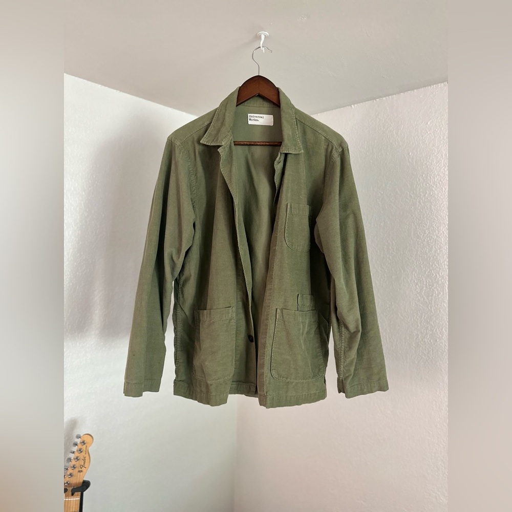 Universal Works Button Down Corduroy Shirt Medium